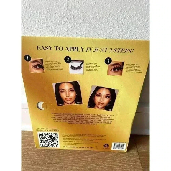 Lilly Lashes Lash & Adhesive Set Lash Adhesive Set NEW- Royalty & Miami - Picture 2 of 2